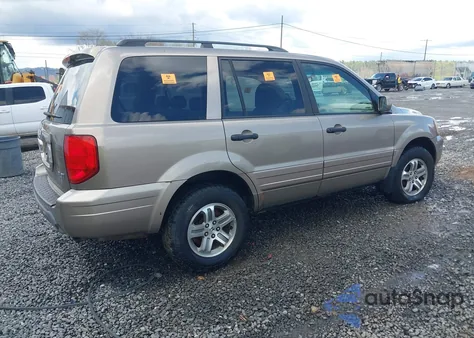 2003 Honda Pilot Ex-L из США, поврежденный, VIN 2HKYF18713H521194